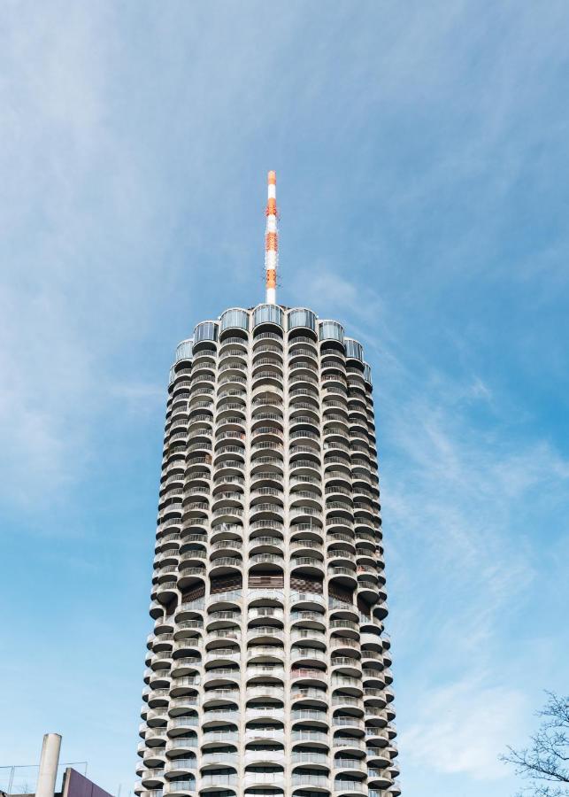 Great City View I 26 Floor I Netflix And Boxspringbed Augsburg Exterior photo